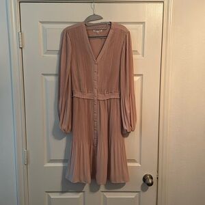 Nanette Lepore Brand. Blush pink dress. Size Large! Hits right above the knee!